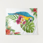 Tapisserie murale de perroquets tropicaux - Jungle (Devant (Horizontal))