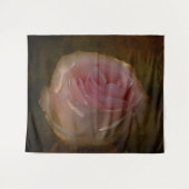 Tapisserie murale de rose texturée (Devant (Horizontal))