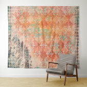 Tapisserie murale de style français (En situation (horizontale))