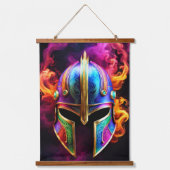 Tapisserie murale du casque spartiate (Recto)