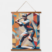 Tapisserie murale du joueur de baseball (Recto)