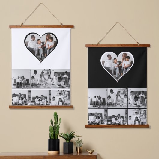 Tapisserie murale en bois (Asymétrique)