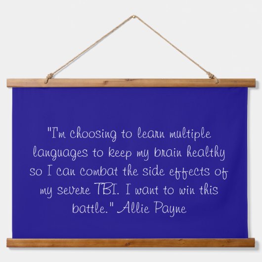 Tapisserie murale en bois (Devant)