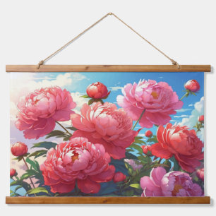 Tapisserie murale en bois