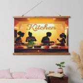 Tapisserie murale en bois (Chambre à coucher)