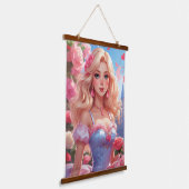 Tapisserie murale en bois (Angulaire)