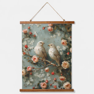 Tapisserie murale en bois
