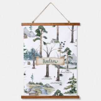 Tapisserie murale en bois