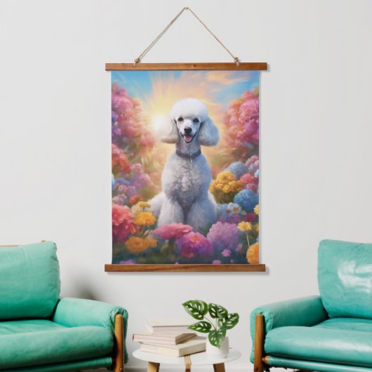 Tapisserie murale en bois (Salon)