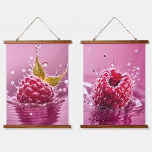 Tapisserie murale en bois