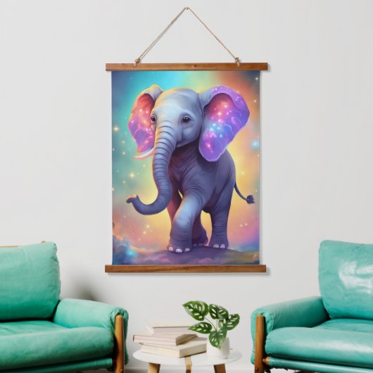 Tapisserie murale en bois (Salon)