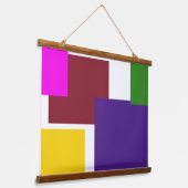 Tapisserie murale en bois (Angulaire)