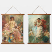 Tapisserie murale en bois (Double)