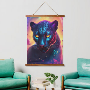 Tapisserie murale en bois