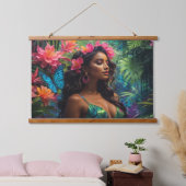 Tapisserie murale en bois (Chambre à coucher)