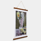 Tapisserie murale en bois2 (Angulaire)