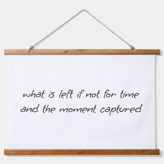 Tapisserie murale en bois gauche (Devant)