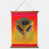 Tapisserie murale en bois Geo (Recto)