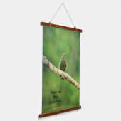 Tapisserie murale en bois simple Joys (Angulaire)