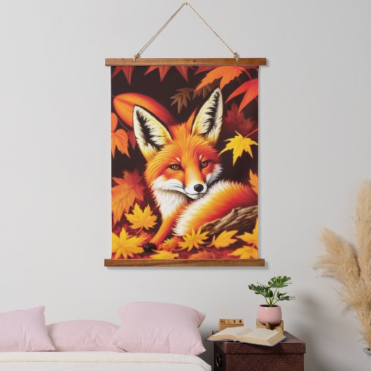 Tapisserie murale Red Fox (Chambre à coucher)