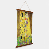 Tapisserie murale suspendue avec le baiser de Klim (Angulaire)