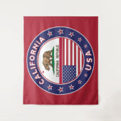 Tapisserie murale (version rouge) (Devant)