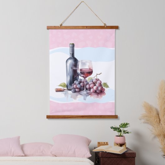 Tapisserie murale verticale de 26 po x 36 po (Chambre à coucher)