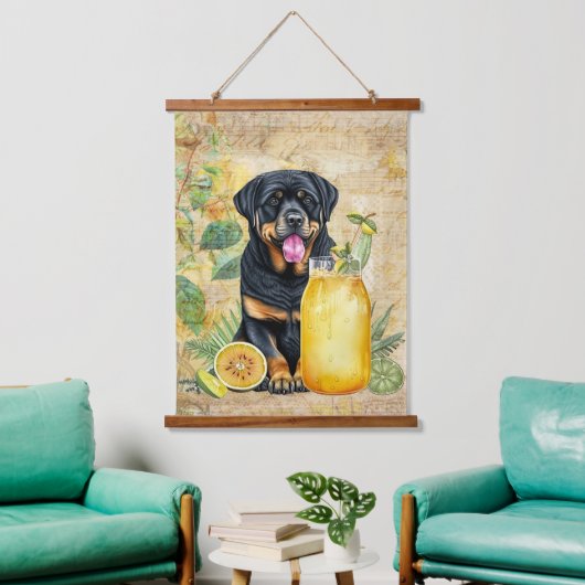 Tapisserie murale verticale de 26 po x 36 po (Salon)