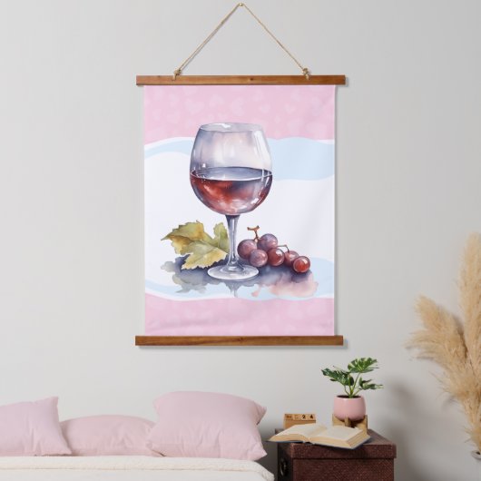 Tapisserie murale verticale de 26 po x 36 po (Chambre à coucher)