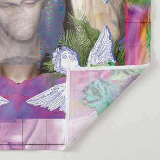 Tapisserie mythique en miroir