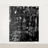 Tapisserie noire et blanche (Devant)