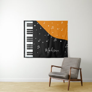 Tapisserie nommée faite sur commande de musique de