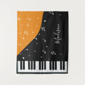 Tapisserie nommée faite sur commande de musique de (Devant)
