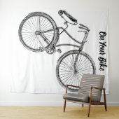 Tapisserie On Your Bike (En situation (horizontale))