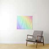 Tapisserie Pastel Rainbow Gradient (En situation (horizontale))
