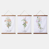 tapisserie pendante de la foi fleur sauvage (Tripler)