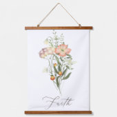 tapisserie pendante de la foi fleur sauvage (Recto)