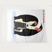 Tapisserie Penquins (Devant (Horizontal))