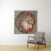 Tapisserie père Noël 3D (En situation (horizontale))