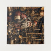 Tapisserie Père Noël Steampunk (Devant (Horizontal))