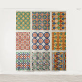 Tapisserie persane de mur de tuile de mosaïque (Devant)