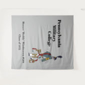 Tapisserie personnalisée des cadets du PMC (Devant (Horizontal))