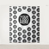 Tapisserie personnalisée du logo de l'entreprise c (Devant)