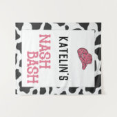 Tapisserie personnalisée Nash Bash Cow Print (Devant (Horizontal))