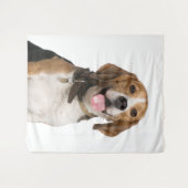 Tapisserie Photo de Canine Beagle Mignon (Devant (Horizontal))
