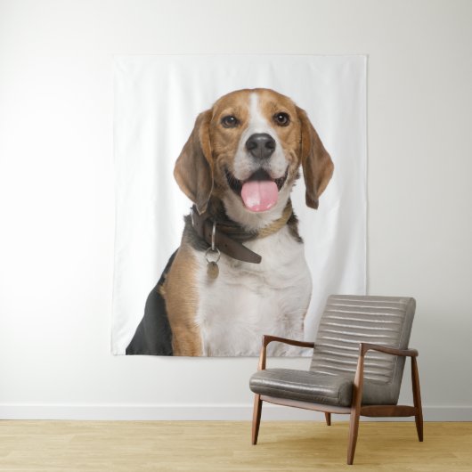 Tapisserie Photo de Canine Beagle Mignon (En situation)