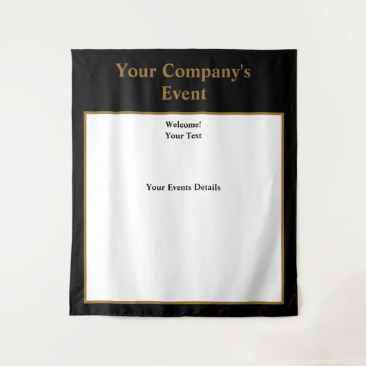 Tapisserie photo de l'événement professionnel (Devant)