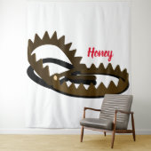 Tapisserie piège à miel (En situation)