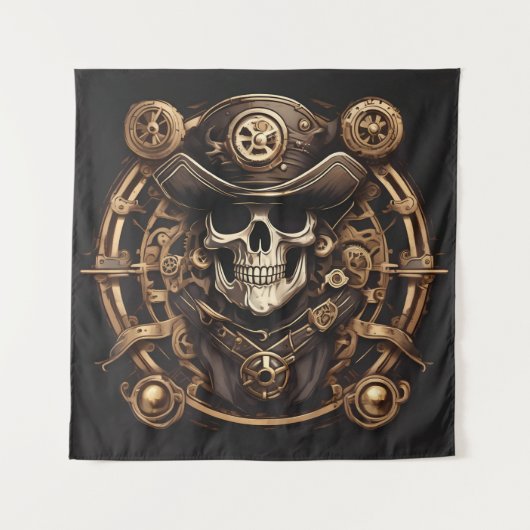 Tapisserie Pirate Steampunk (Devant)