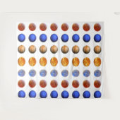 Tapisserie Planets 88" x 104" (Devant (Horizontal))